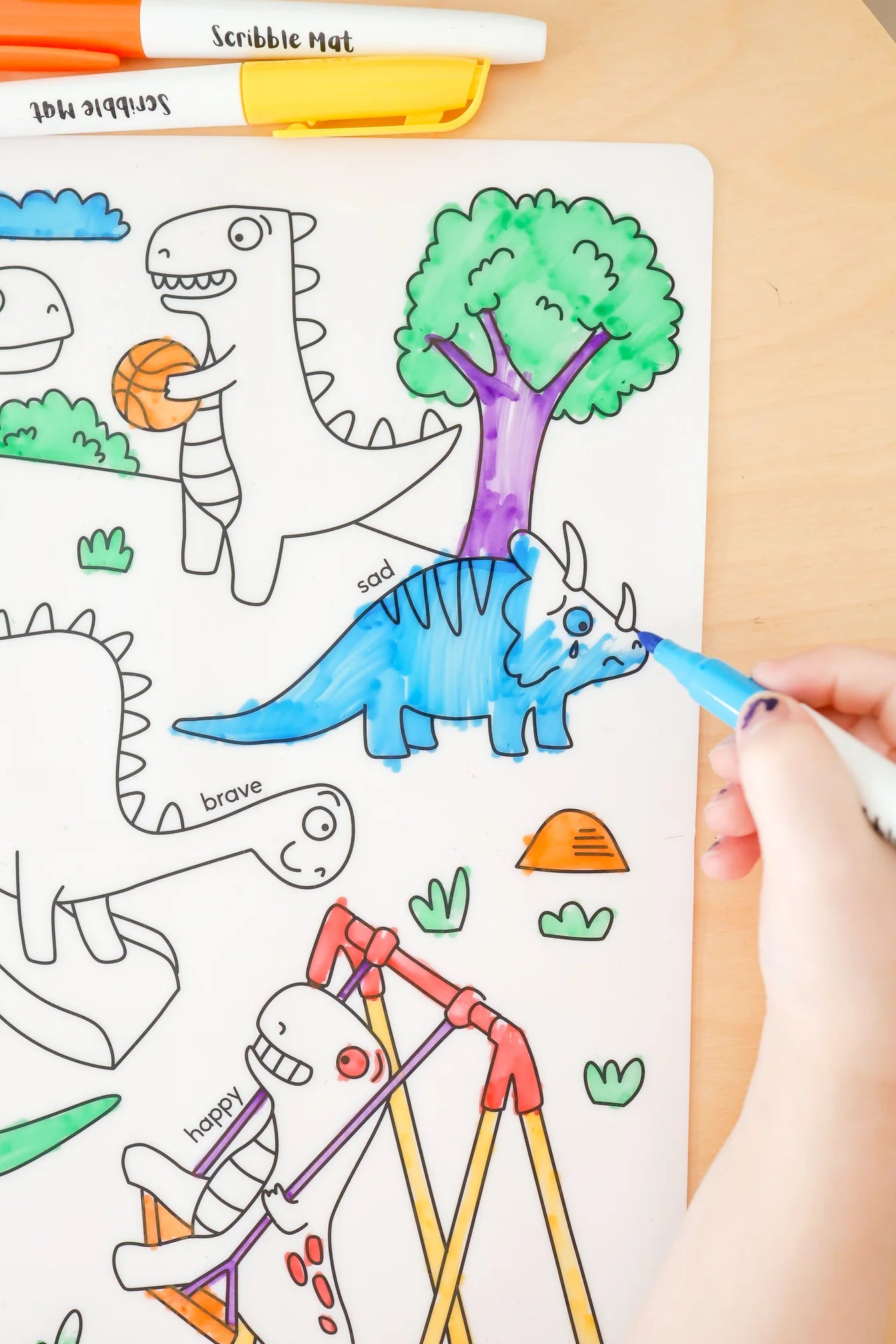 Dino-motions (includes 6 pens)