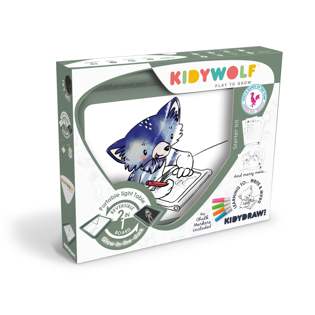 Kidydraw Pro Intro 6 + 1 Demo 30% (3+1 60% off Kidymarkers)