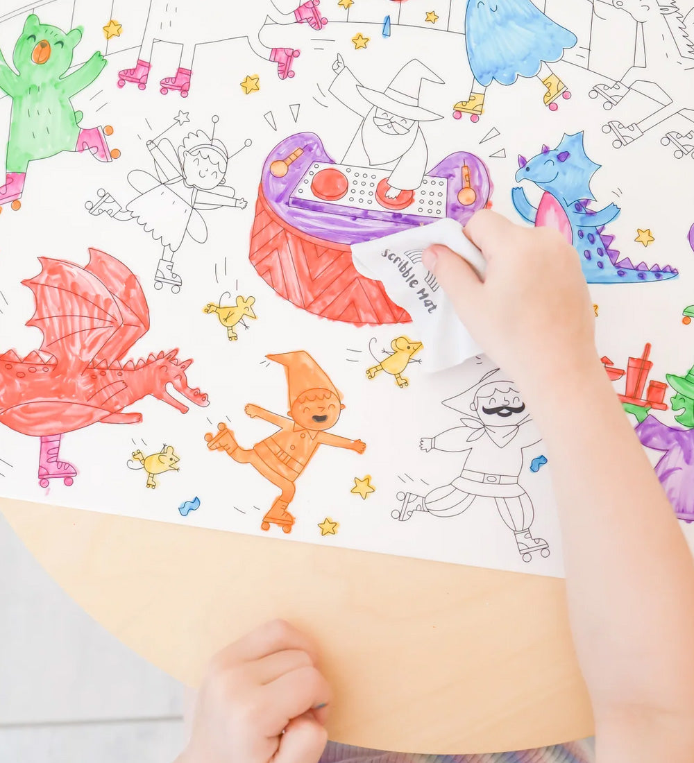 Scribble Mat Cleaning Cloth