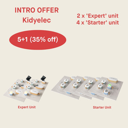 Kidyelec Starter Pack 2 Expert + 4 Starter (1 at 35% off)