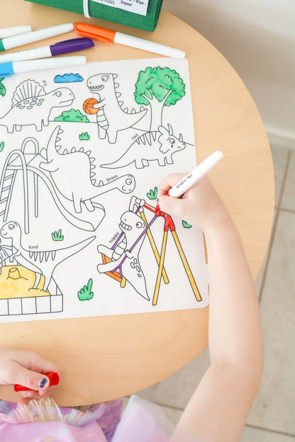 Dino-motions (includes 6 pens)