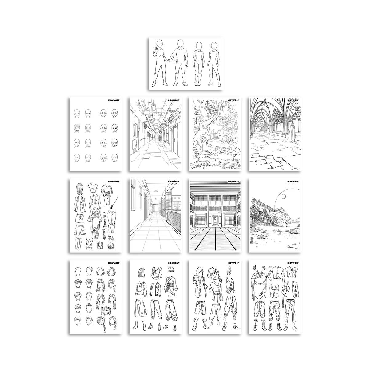 Kidydraw Pro Starter Pack 6 + 1 Demo 30%