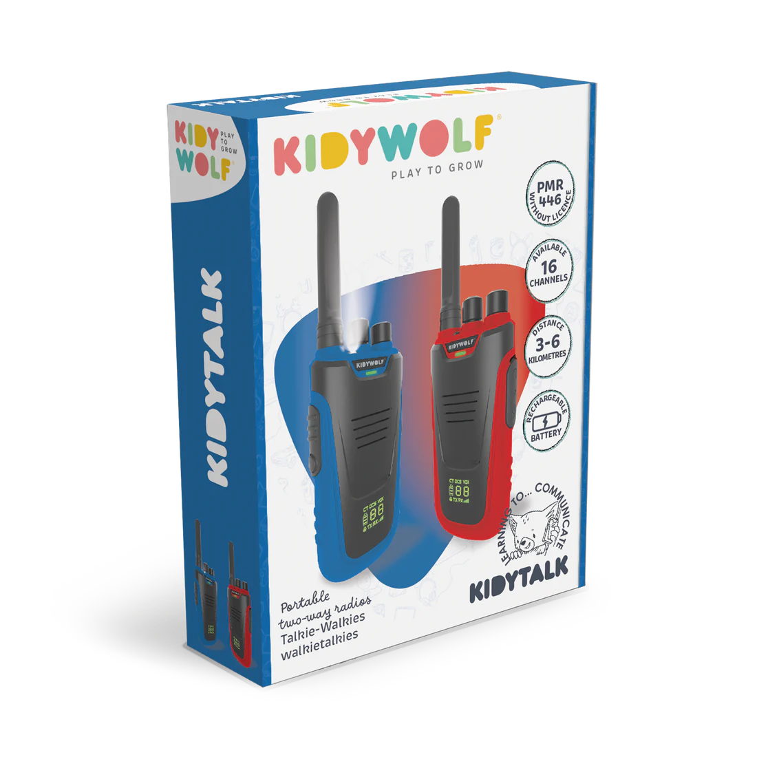 Kidytalk - long range walkie-talkie