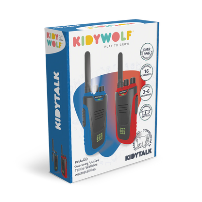 Kidytalk - long range walkie-talkie