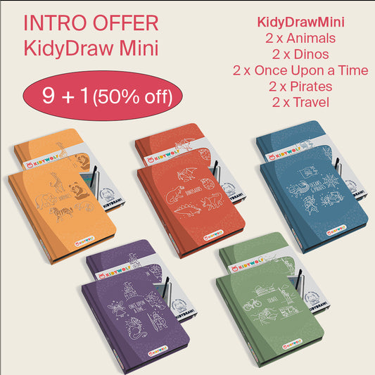 Kidydraw Mini Intro 9 + 1 Demo 50% off