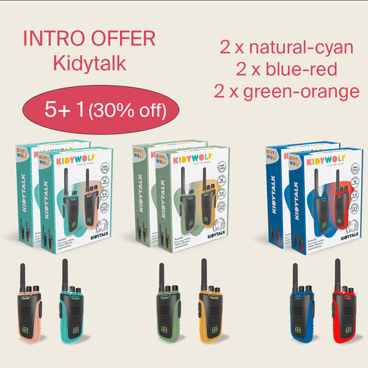 Kidytalk Intro 5 + 1 Demo 30% Off