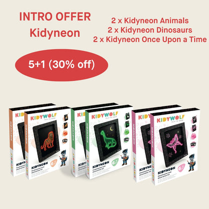 KidyNeon Starter Pack 5+1 Demo 30% off