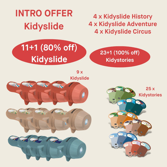 KidySlide Starter Pack 11+1 Demo 80% off