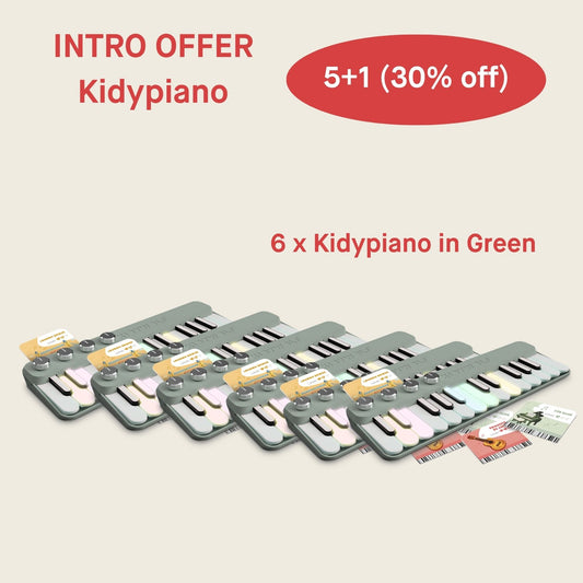 KidyPiano Starter Pack 5+1 (Demo 30% off)