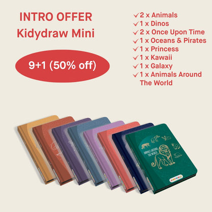 Kidydraw Mini Intro 9 + 1 Demo 50% off