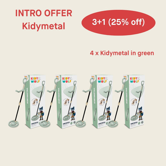 Kidymetal Starter Pack 3+1 (Demo 25% off)
