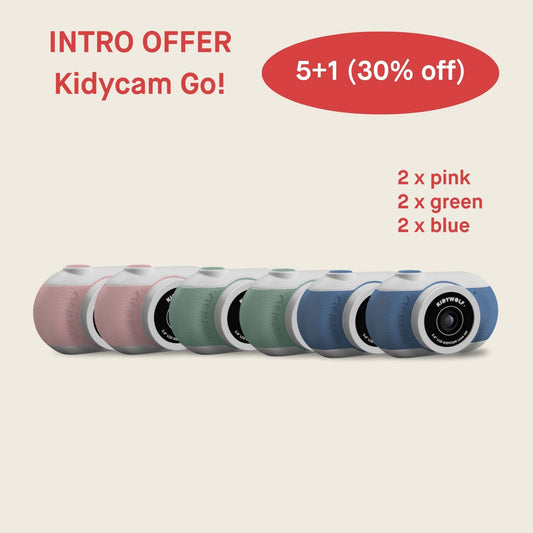Kidycam Go Starter Pack 5+1 (Demo 30% off)
