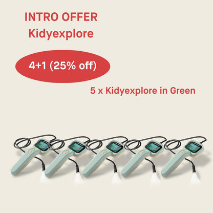 KidyExplore Starter Pack 4+1 Demo 25% off