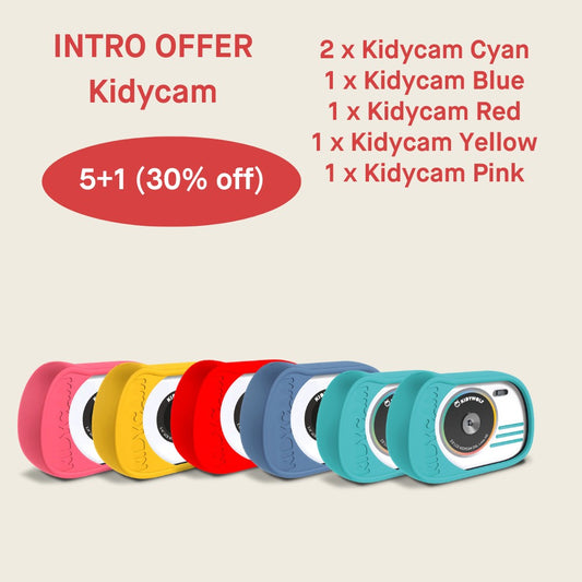 Kidycam Starter Pack 5 + 1 Demo 30% off
