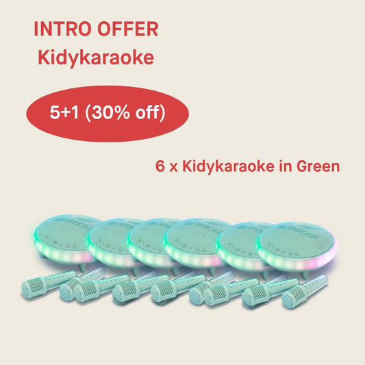 Kidykaraoke Starter Pack 5 + 1 Demo 30% Off