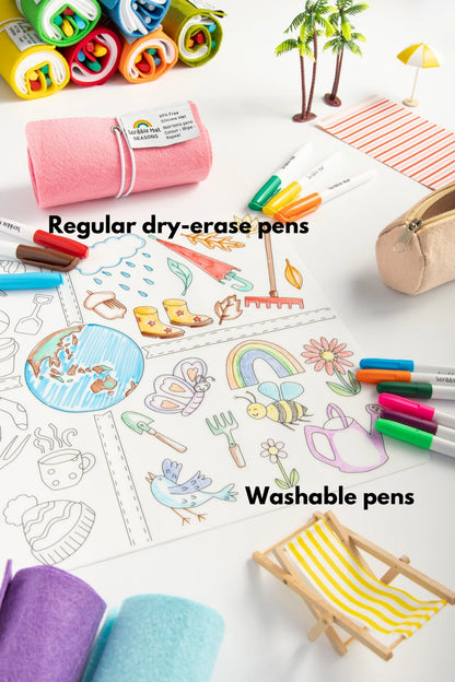 12 pens (washable)