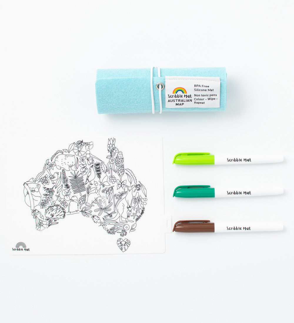 The Minis - Australian Map