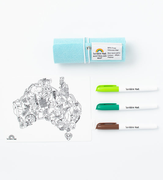 The Minis - Australian Map