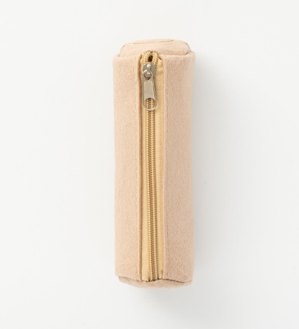 12 pens (washable) in beige pencil case