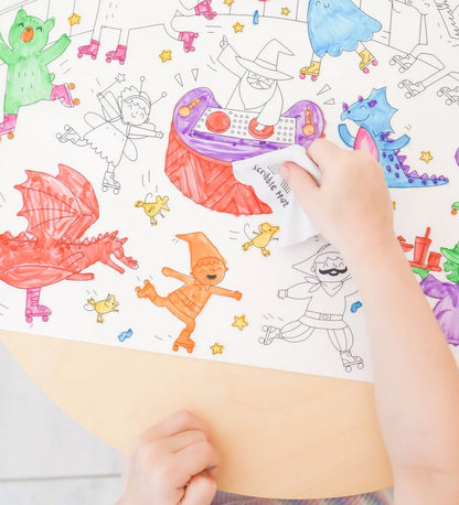 Scribble Mat Cleaning Cloth