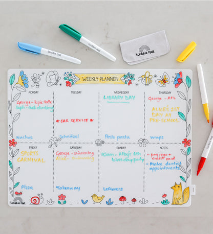 Weekly Planner (4 pens)