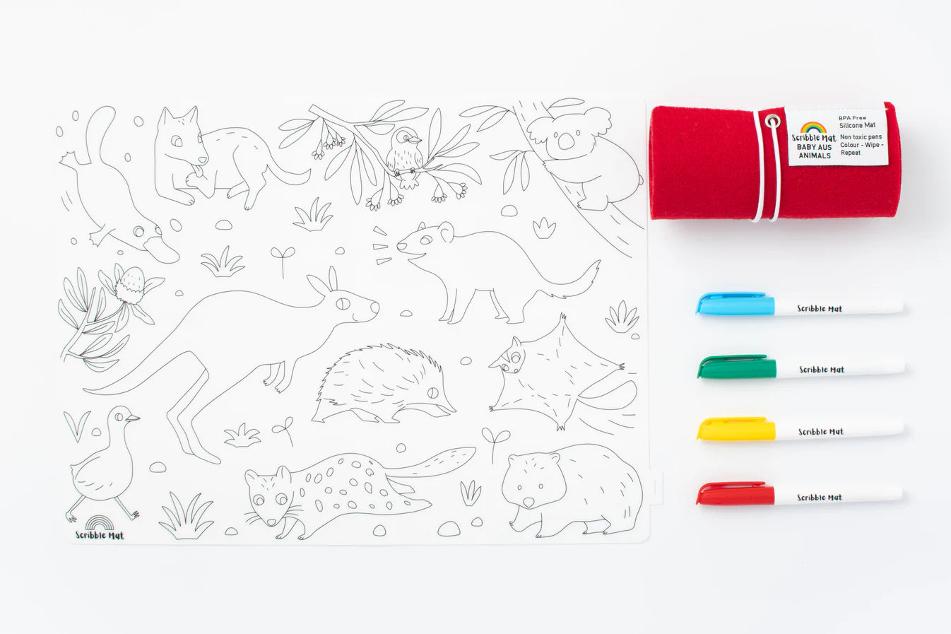 The Originals - Baby Australian Animals (includes 4 pens)